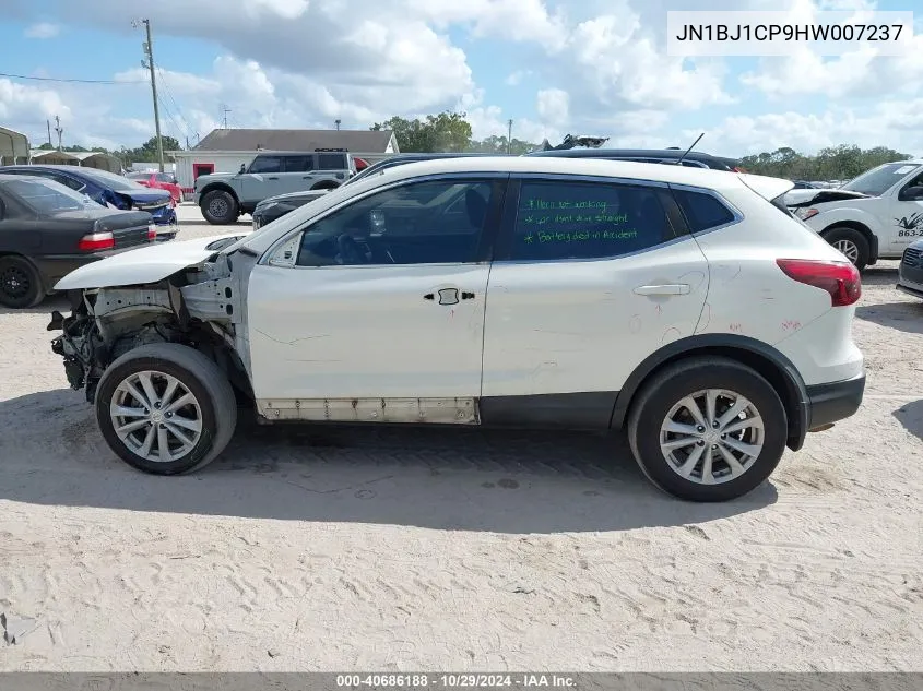 2017 Nissan Rogue Sport S VIN: JN1BJ1CP9HW007237 Lot: 40686188