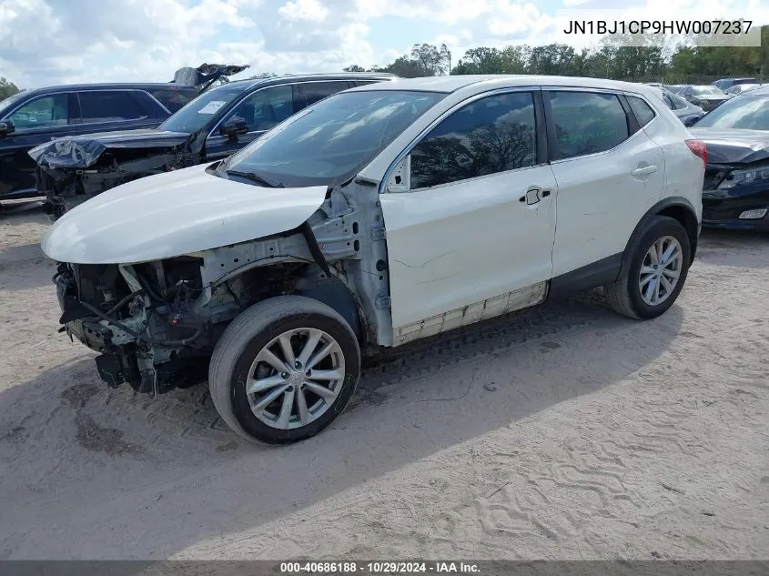 2017 Nissan Rogue Sport S VIN: JN1BJ1CP9HW007237 Lot: 40686188