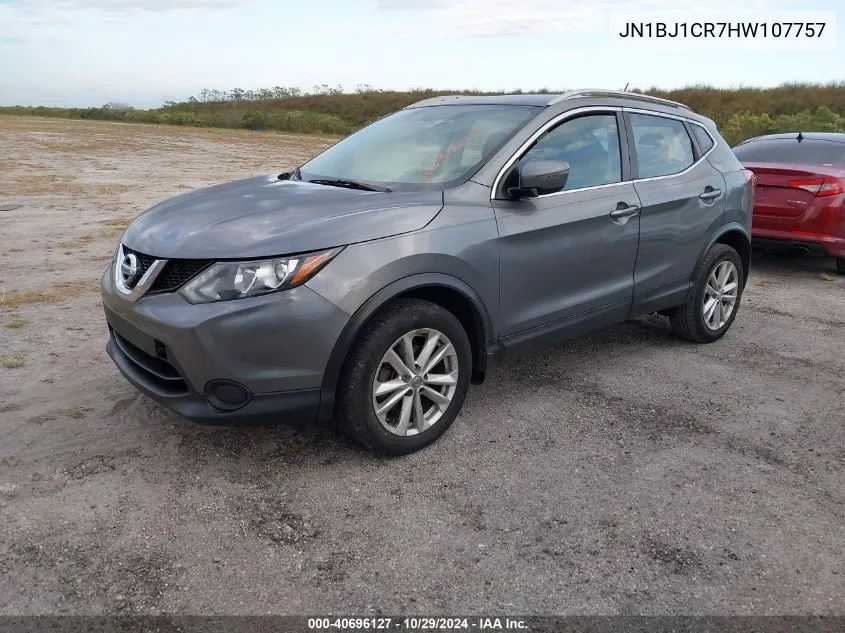 2017 Nissan Rogue Sport Sv VIN: JN1BJ1CR7HW107757 Lot: 40696127