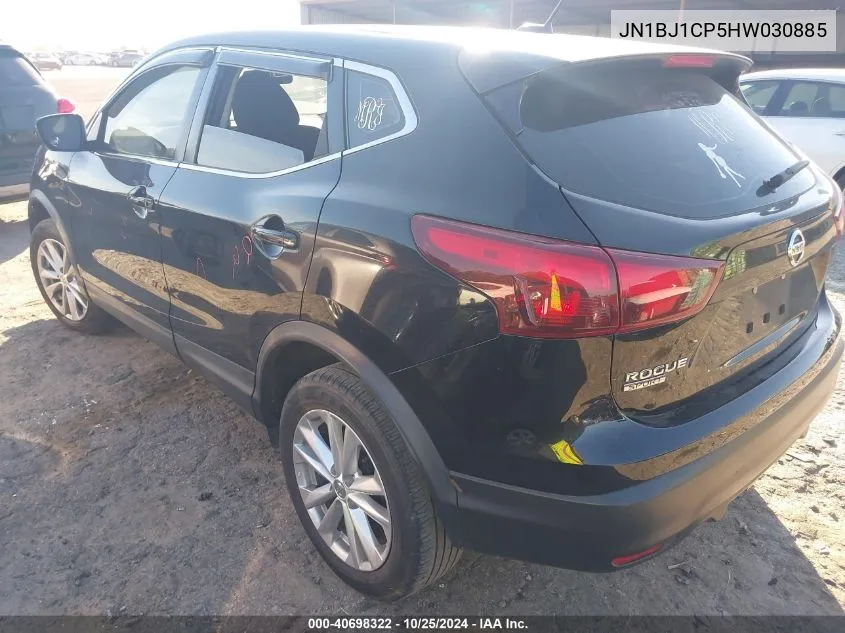 JN1BJ1CP5HW030885 2017 Nissan Rogue Sport S