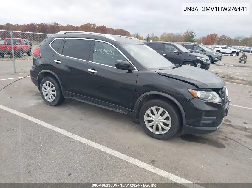 2017 Nissan Rogue S VIN: JN8AT2MV1HW276441 Lot: 40699804