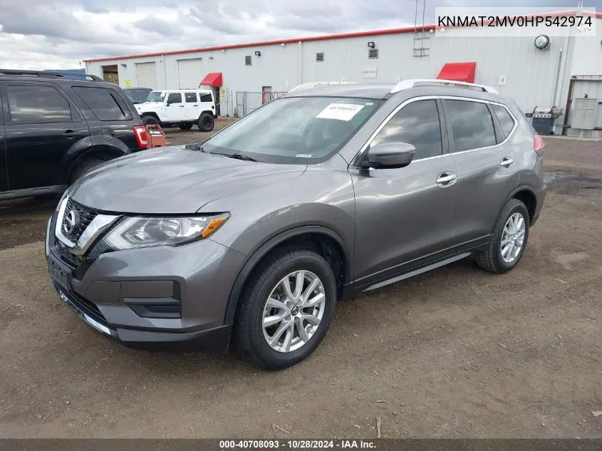 KNMAT2MV0HP542974 2017 Nissan Rogue Sv