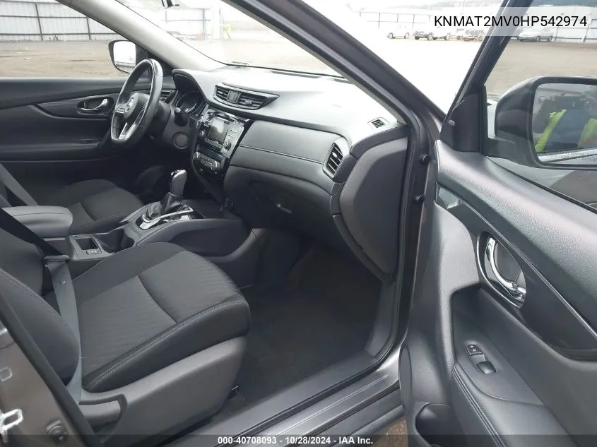 KNMAT2MV0HP542974 2017 Nissan Rogue Sv