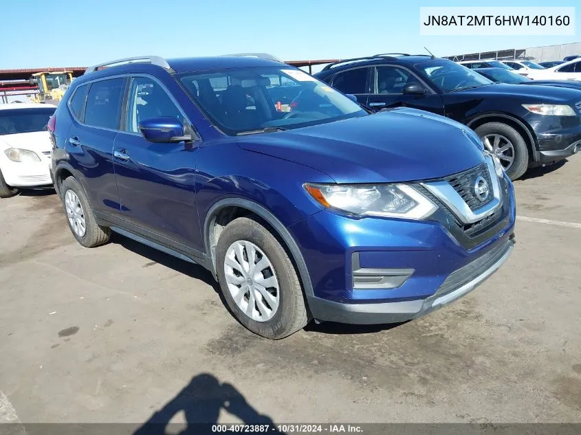 JN8AT2MT6HW140160 2017 Nissan Rogue S