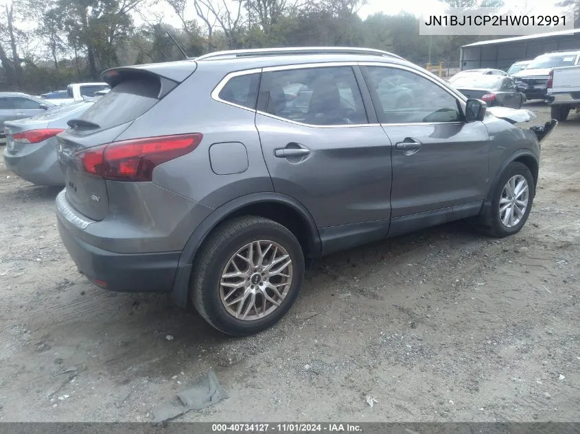 JN1BJ1CP2HW012991 2017 Nissan Rogue Sport Sv