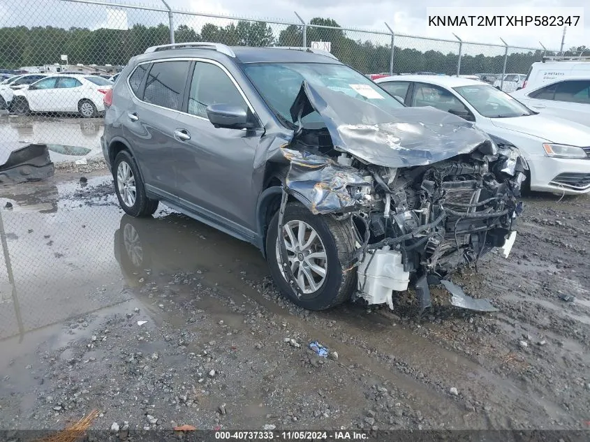 KNMAT2MTXHP582347 2017 Nissan Rogue Sv