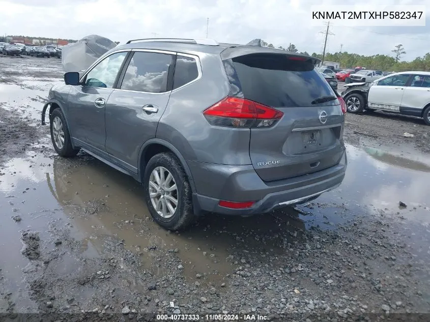 KNMAT2MTXHP582347 2017 Nissan Rogue Sv