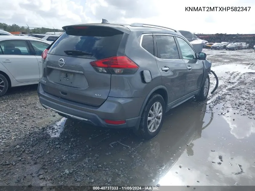 KNMAT2MTXHP582347 2017 Nissan Rogue Sv