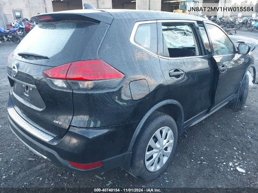 JN8AT2MV1HW015584 2017 Nissan Rogue S