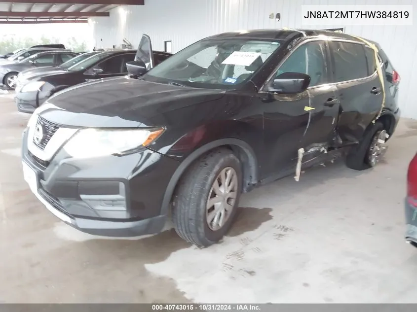 JN8AT2MT7HW384819 2017 Nissan Rogue S