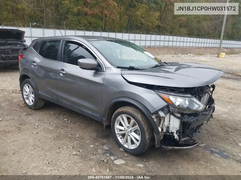 2017 Nissan Rogue Sport S VIN: JN1BJ1CP0HW031572 Lot: 40761687