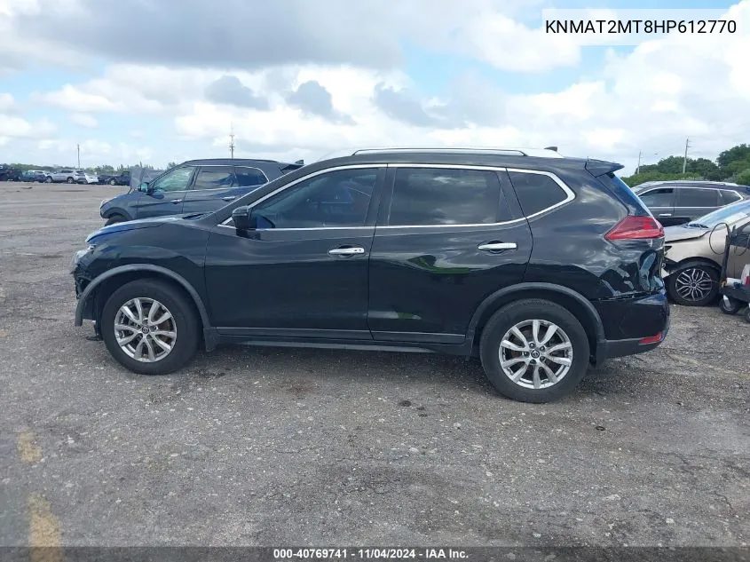 2017 Nissan Rogue Sv VIN: KNMAT2MT8HP612770 Lot: 40769741