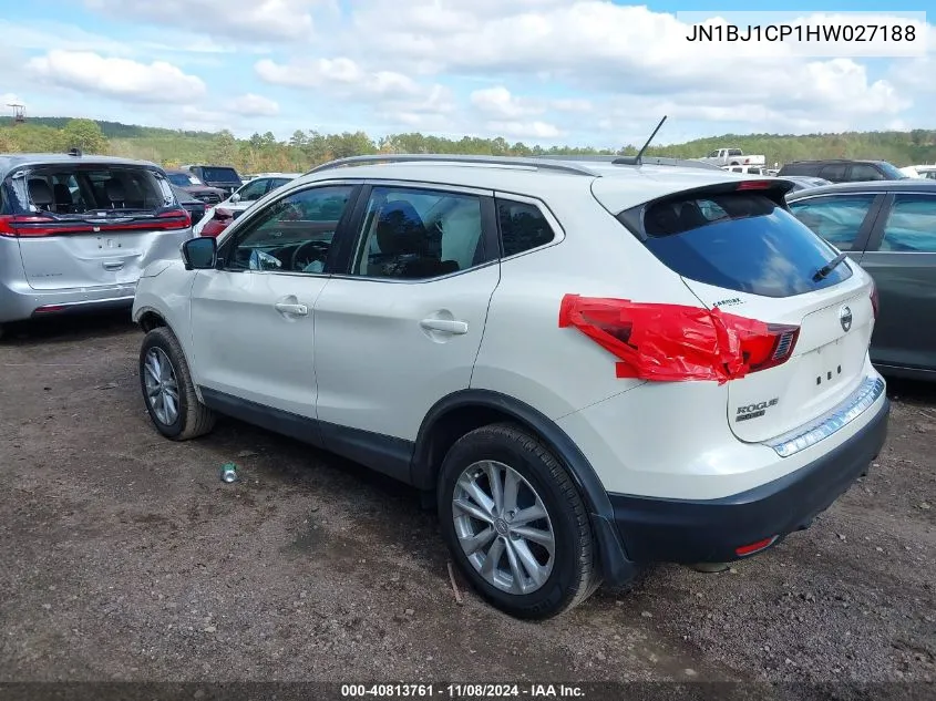 2017 Nissan Rogue Sport Sv VIN: JN1BJ1CP1HW027188 Lot: 40813761