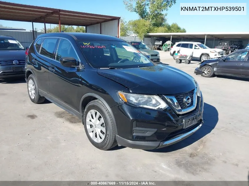 KNMAT2MTXHP539501 2017 Nissan Rogue S