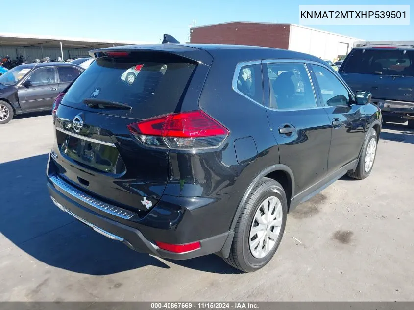 KNMAT2MTXHP539501 2017 Nissan Rogue S