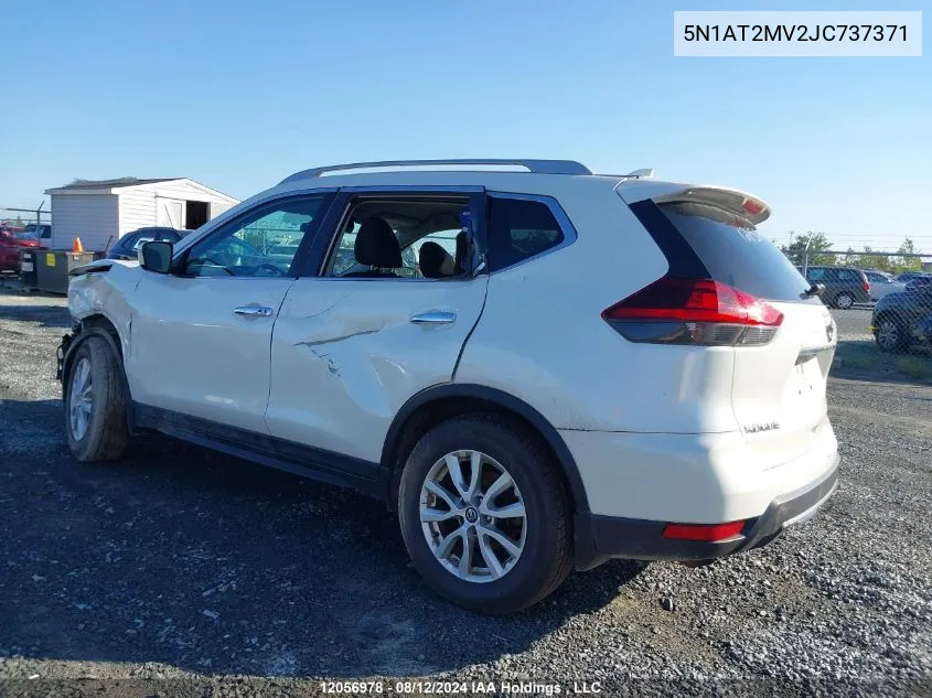 2018 Nissan Rogue VIN: 5N1AT2MV2JC737371 Lot: 12056978