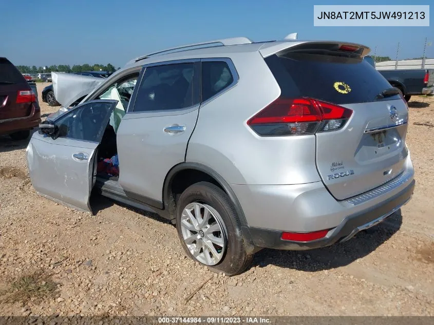 JN8AT2MT5JW491213 2018 Nissan Rogue Sv