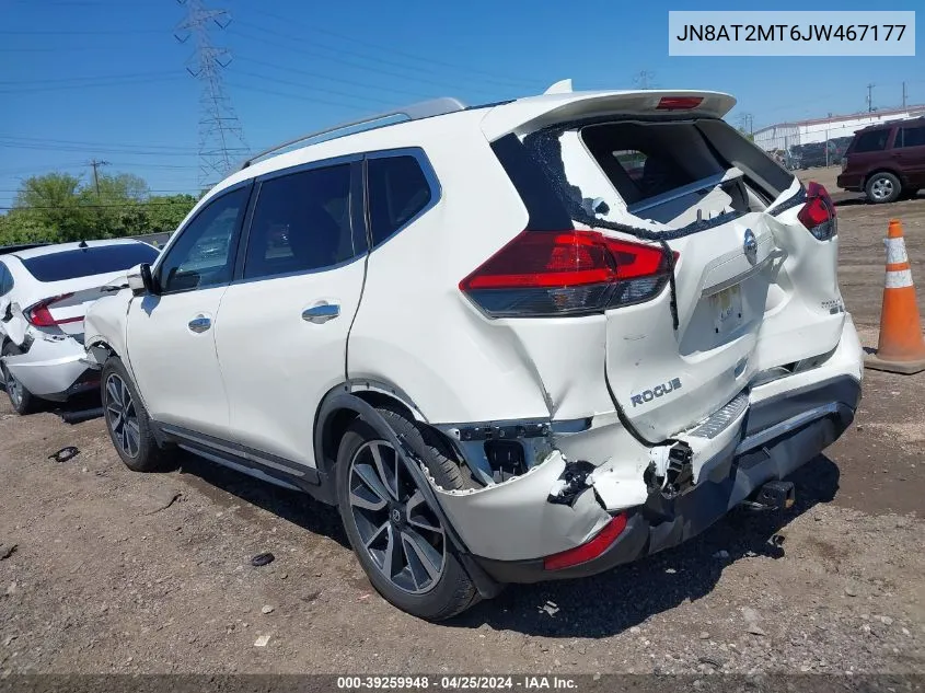 2018 Nissan Rogue Sl VIN: JN8AT2MT6JW467177 Lot: 39259948