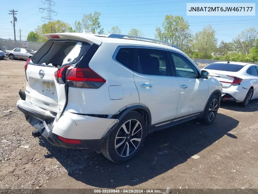 2018 Nissan Rogue Sl VIN: JN8AT2MT6JW467177 Lot: 39259948