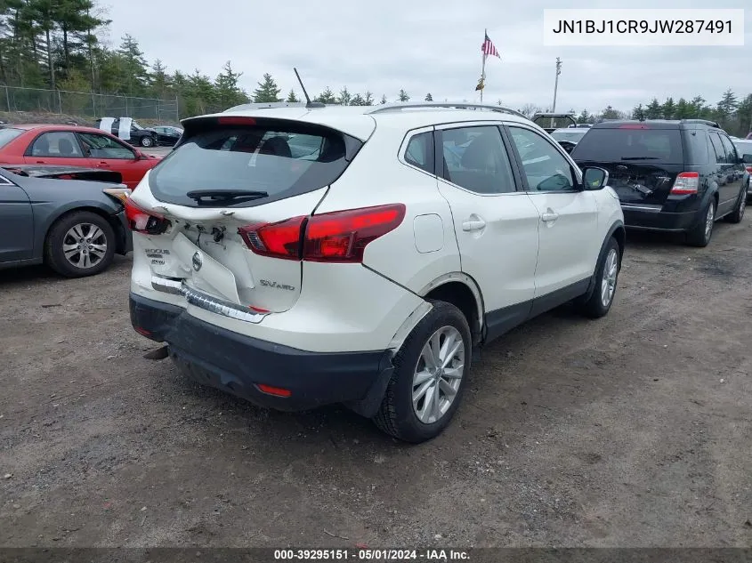 JN1BJ1CR9JW287491 2018 Nissan Rogue Sport Sv