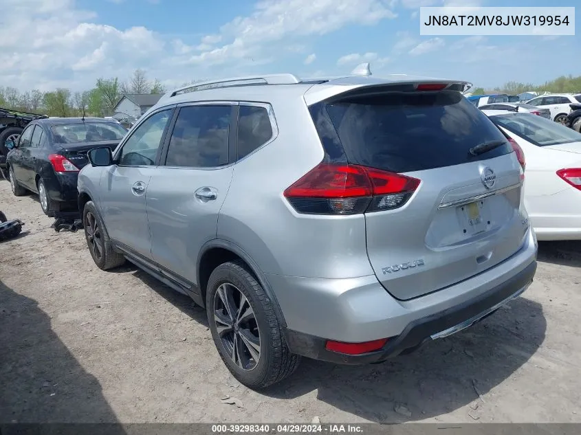 2018 Nissan Rogue Sl VIN: JN8AT2MV8JW319954 Lot: 39298340