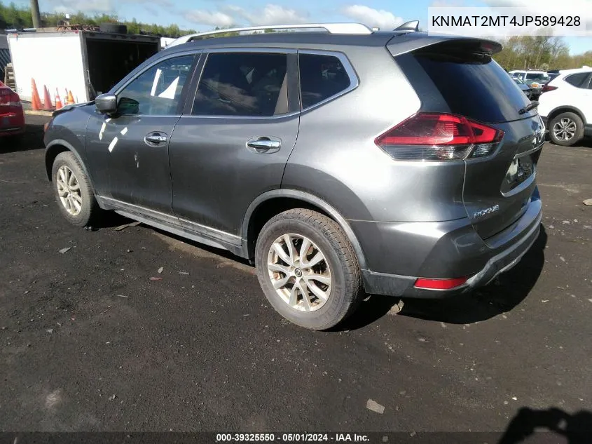 KNMAT2MT4JP589428 2018 Nissan Rogue Sv