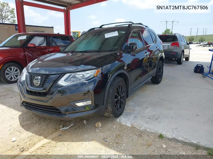 2018 Nissan Rogue Sv VIN: 5N1AT2MT8JC767506 Lot: 39459607