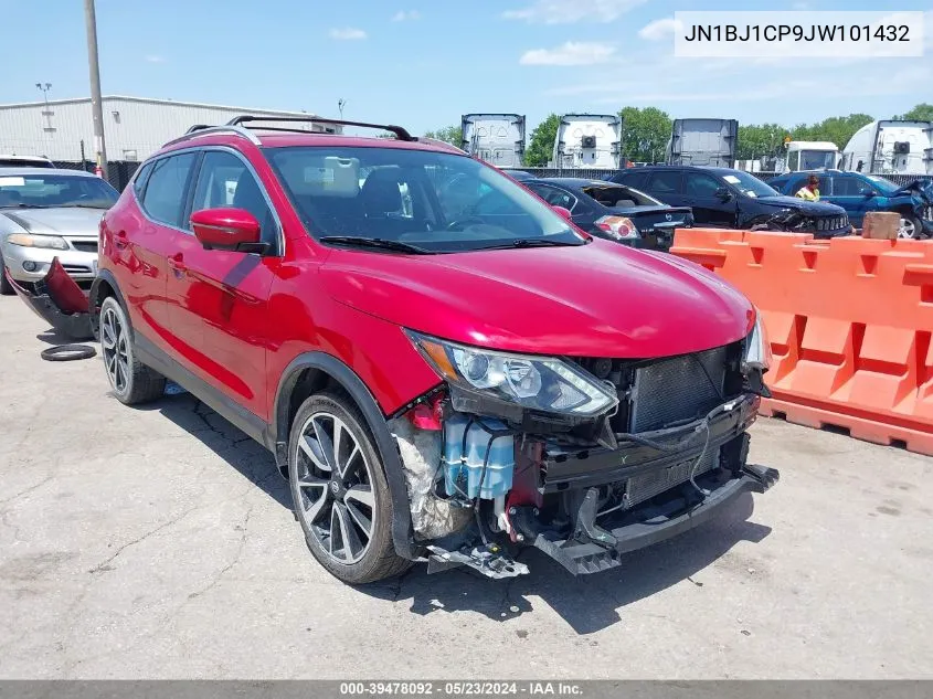 2018 Nissan Rogue Sport Sl VIN: JN1BJ1CP9JW101432 Lot: 39478092