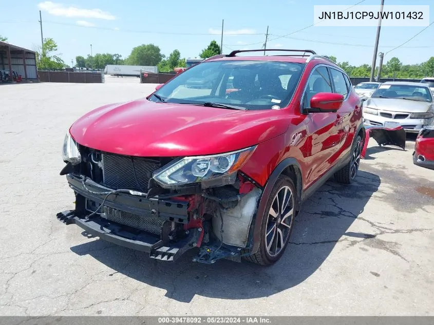 JN1BJ1CP9JW101432 2018 Nissan Rogue Sport Sl