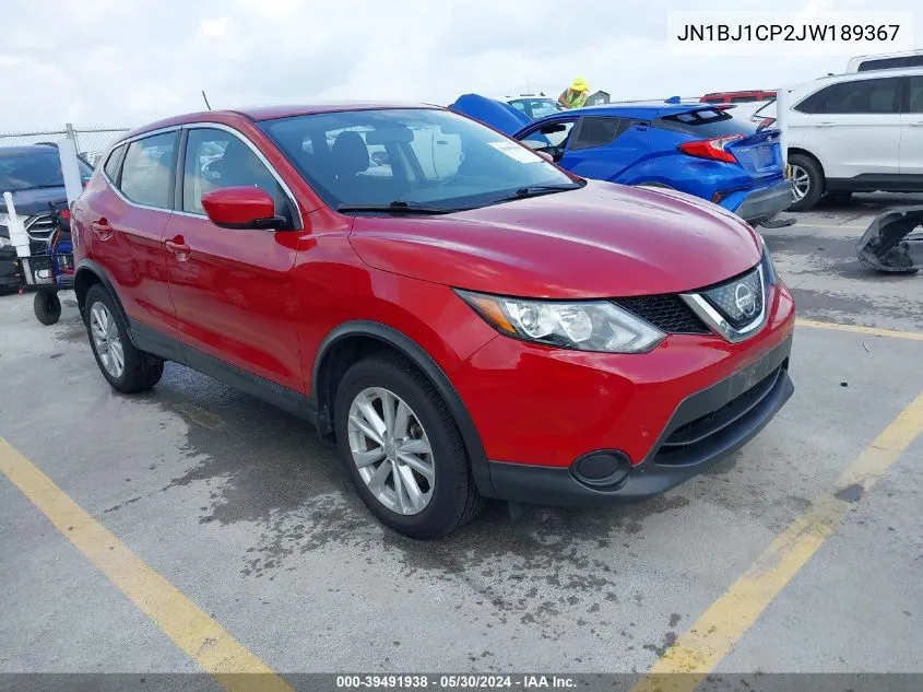 2018 Nissan Rogue Sport S VIN: JN1BJ1CP2JW189367 Lot: 39491938