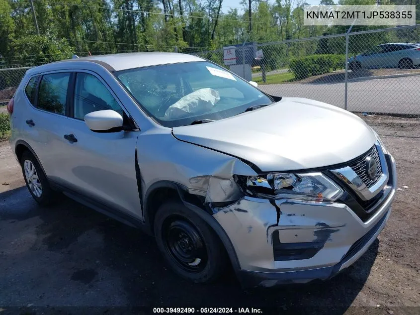 KNMAT2MT1JP538355 2018 Nissan Rogue S/Sv