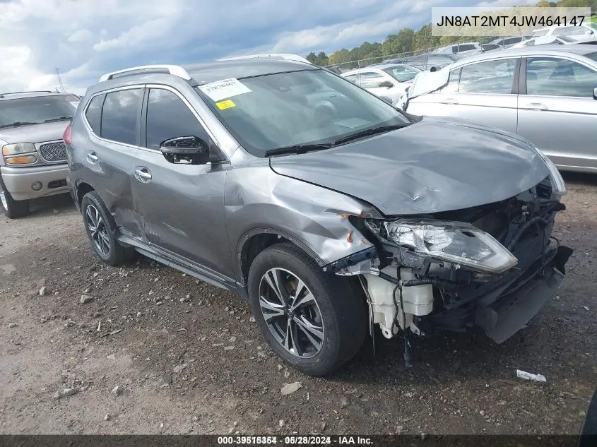 2018 Nissan Rogue Sl VIN: JN8AT2MT4JW464147 Lot: 39515354