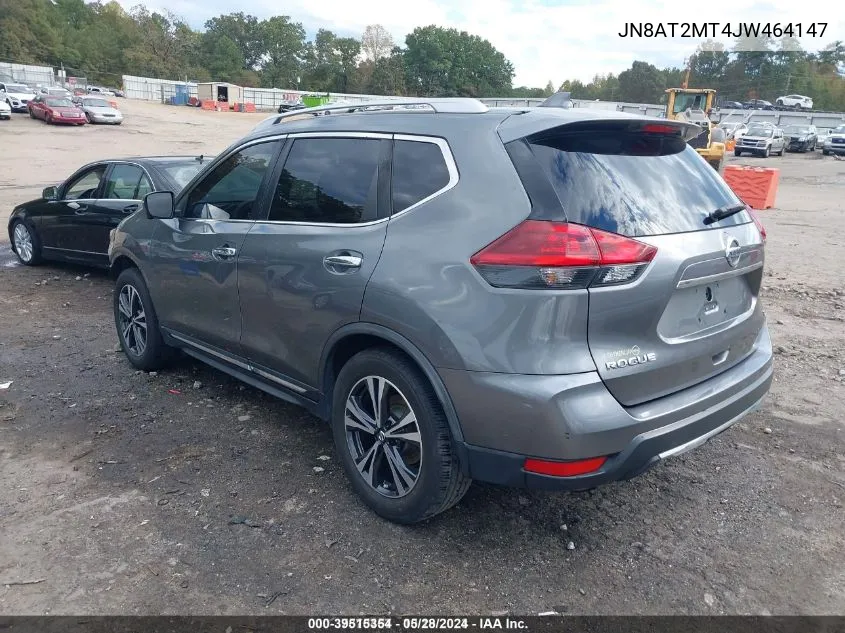 2018 Nissan Rogue Sl VIN: JN8AT2MT4JW464147 Lot: 39515354