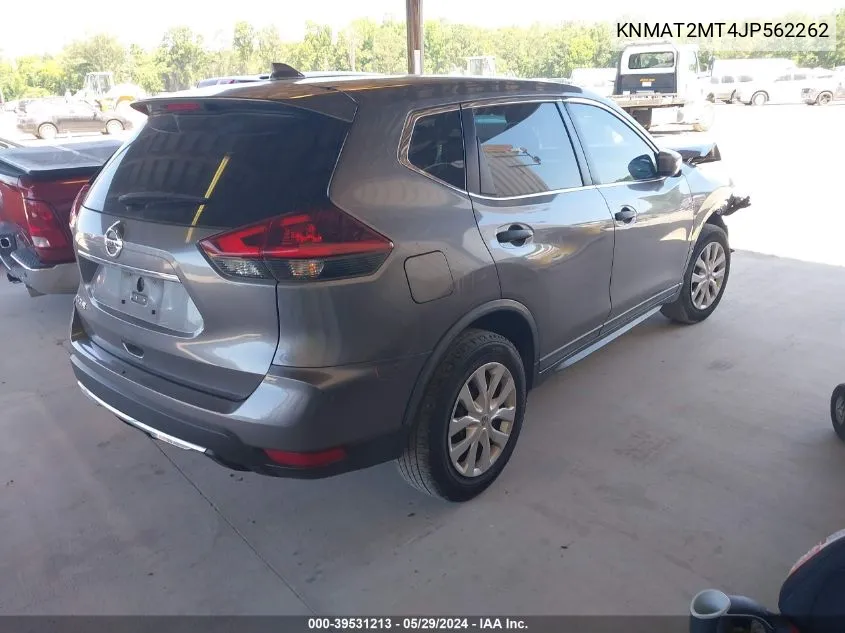 2018 Nissan Rogue S VIN: KNMAT2MT4JP562262 Lot: 39531213