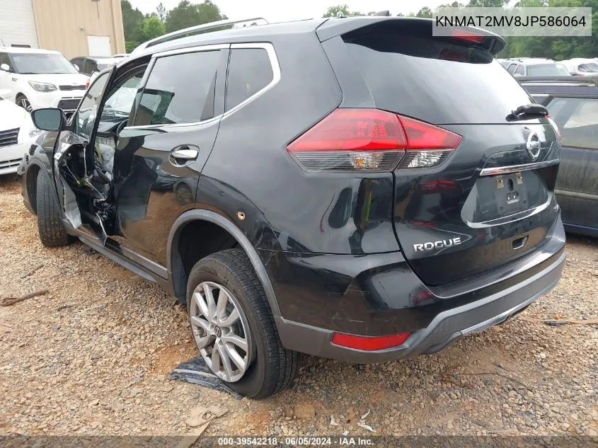 2018 Nissan Rogue Sv VIN: KNMAT2MV8JP586064 Lot: 39542218