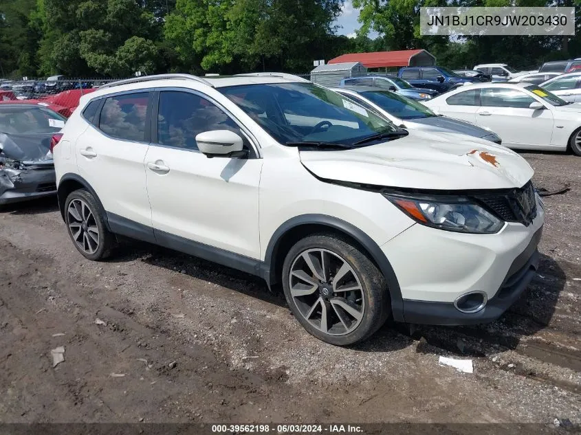 2018 Nissan Rogue Sport Sl VIN: JN1BJ1CR9JW203430 Lot: 39562198