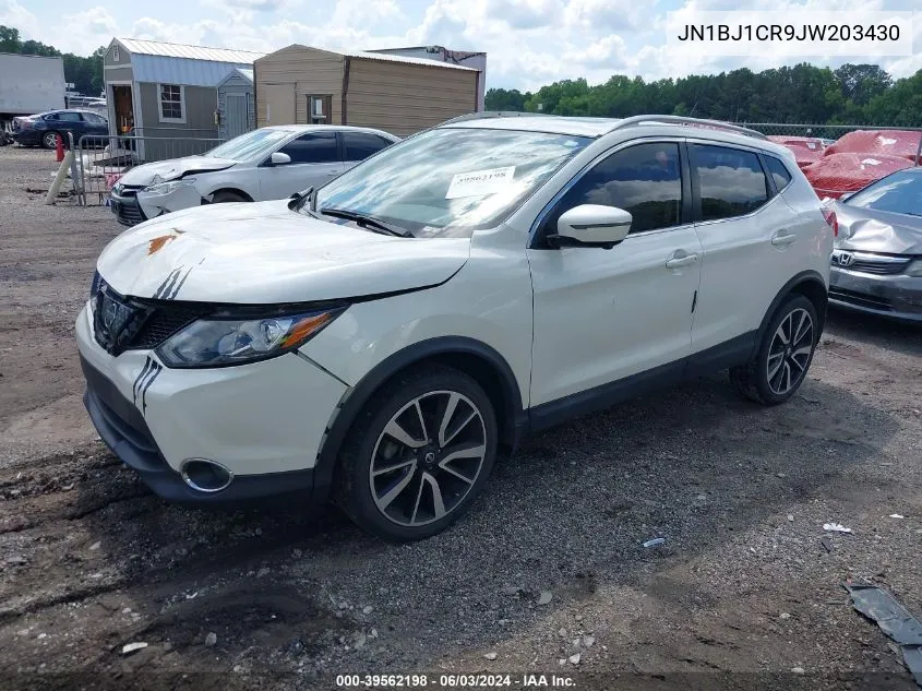 2018 Nissan Rogue Sport Sl VIN: JN1BJ1CR9JW203430 Lot: 39562198