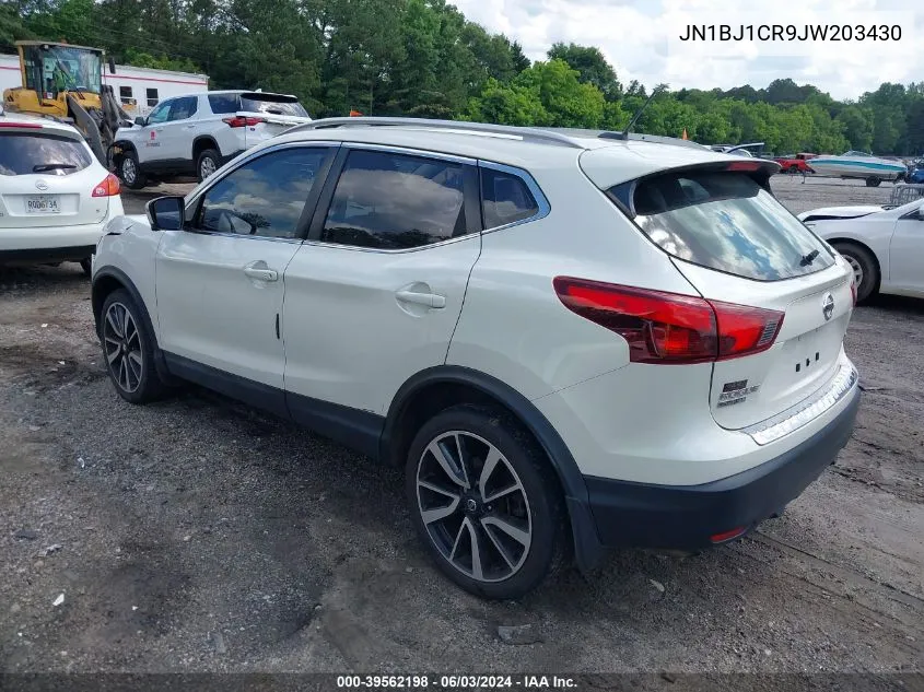 2018 Nissan Rogue Sport Sl VIN: JN1BJ1CR9JW203430 Lot: 39562198