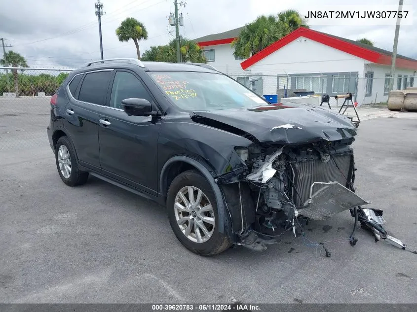 2018 Nissan Rogue Sv VIN: JN8AT2MV1JW307757 Lot: 39620783