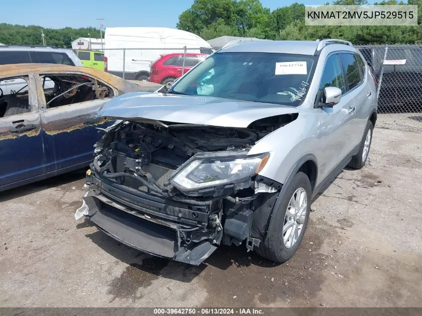 KNMAT2MV5JP529515 2018 Nissan Rogue Sv