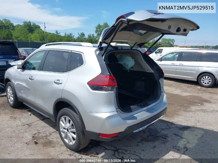 2018 Nissan Rogue Sv VIN: KNMAT2MV5JP529515 Lot: 39642750