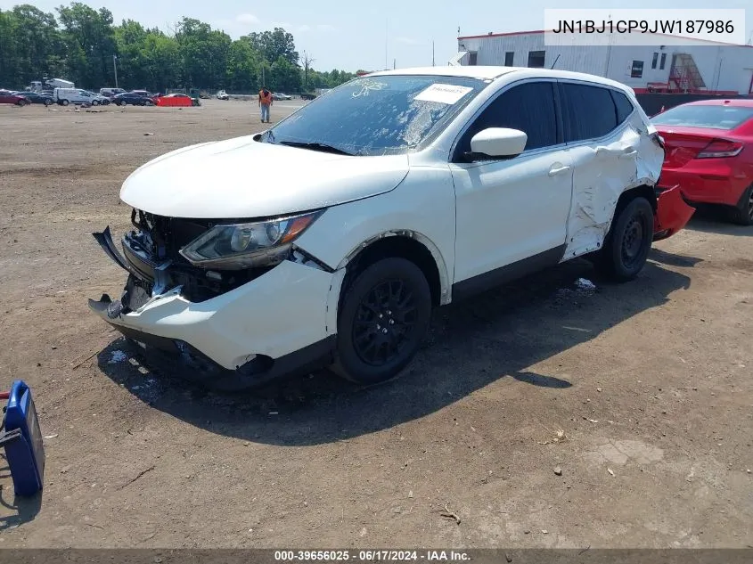 2018 Nissan Rogue Sport S VIN: JN1BJ1CP9JW187986 Lot: 39656025