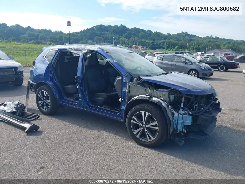 2018 Nissan Rogue Sl VIN: 5N1AT2MT8JC800682 Lot: 39676272