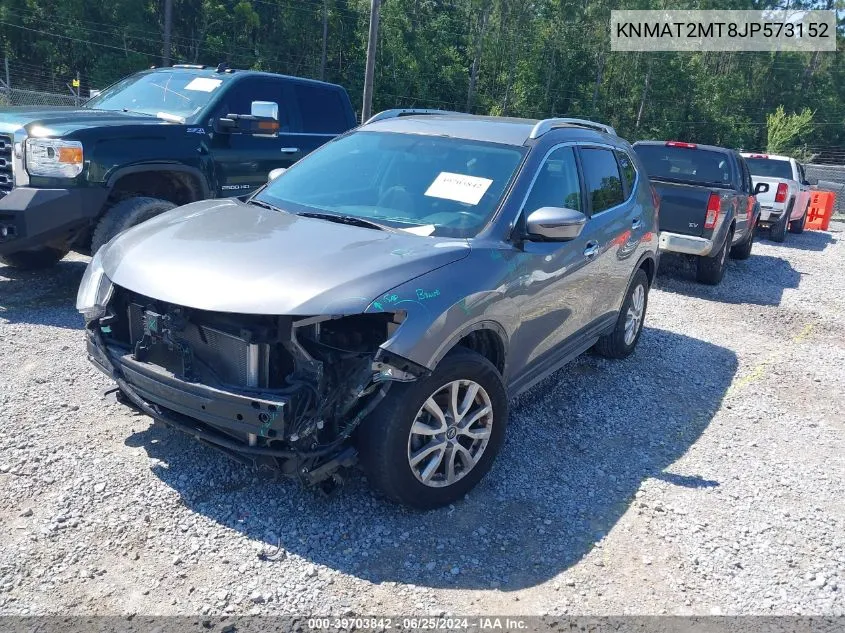 KNMAT2MT8JP573152 2018 Nissan Rogue Sv