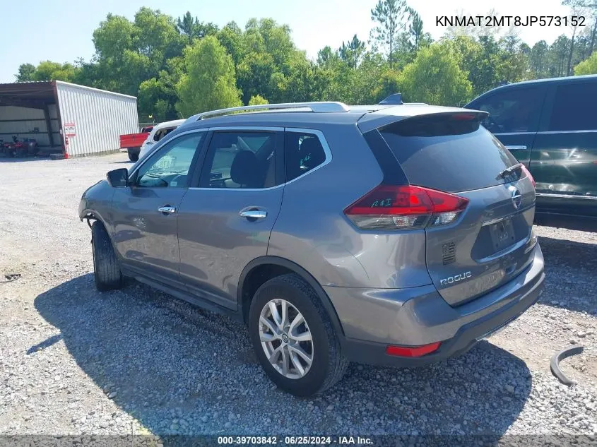 2018 Nissan Rogue Sv VIN: KNMAT2MT8JP573152 Lot: 39703842