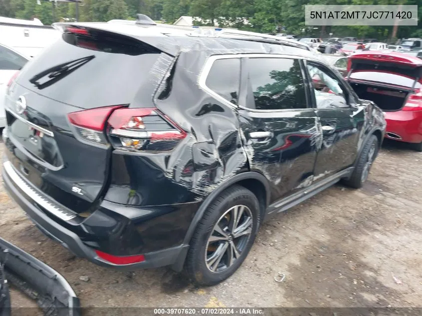 5N1AT2MT7JC771420 2018 Nissan Rogue Sl