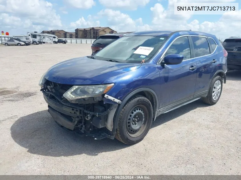 2018 Nissan Rogue S VIN: 5N1AT2MT7JC713713 Lot: 39718940