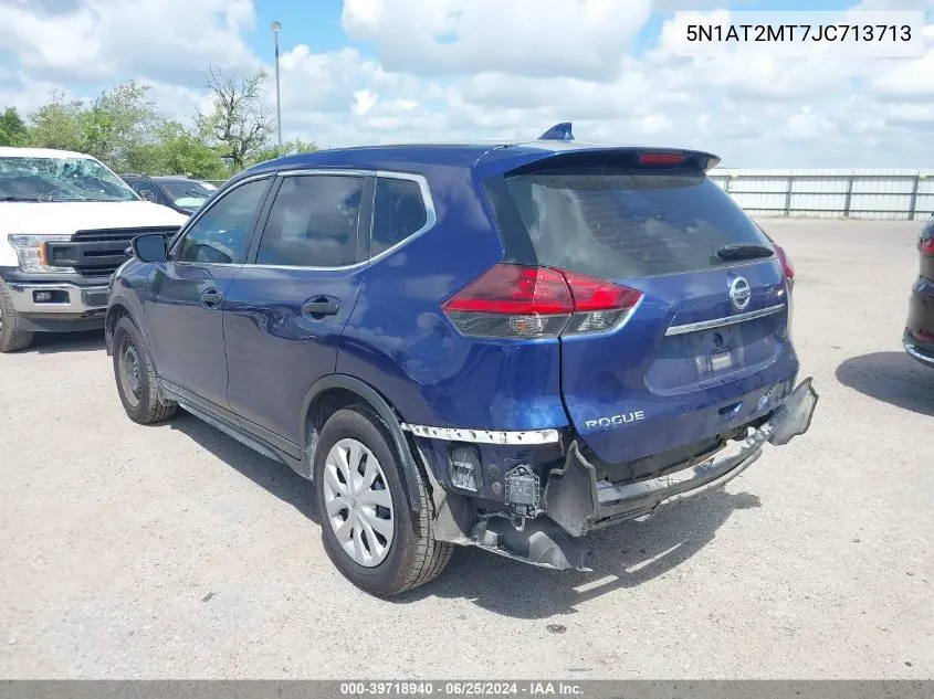 2018 Nissan Rogue S VIN: 5N1AT2MT7JC713713 Lot: 39718940