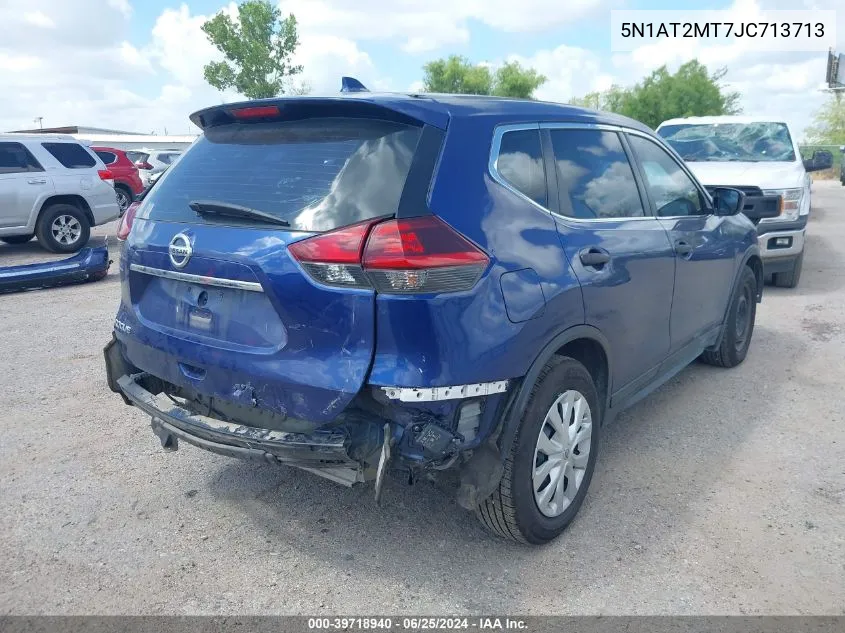 2018 Nissan Rogue S VIN: 5N1AT2MT7JC713713 Lot: 39718940