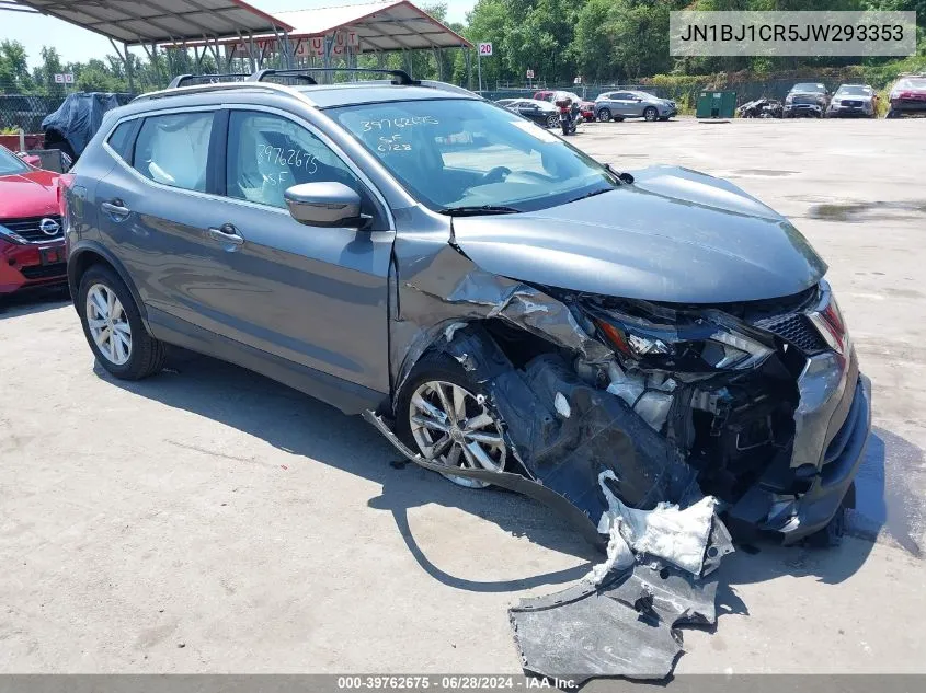 2018 Nissan Rogue Sport Sv VIN: JN1BJ1CR5JW293353 Lot: 39762675